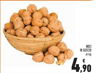 Conad Noci in guscio offerta