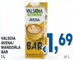 DEM Valsoia avena/ mandorla bar offerta