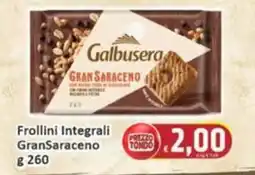 Paghi Poco Galbusera Frollini Integrali GranSaraceno offerta