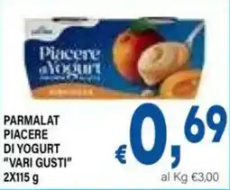 DEM Parmalat piacere di yogurt offerta