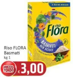 Paghi Poco Riso FLORA Basmati offerta
