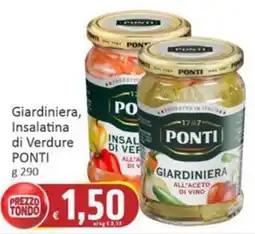 Paghi Poco Giardiniera, Insalatina di Verdure PONTI offerta