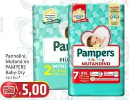 Paghi Poco Pannolini, Mutandino PAMPERS Baby-Dry offerta