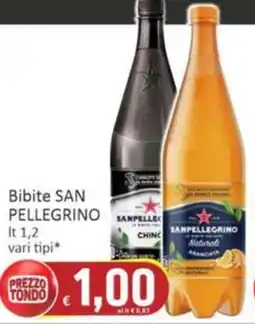 Paghi Poco Bibite SAN PELLEGRINO offerta