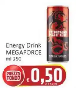 Paghi Poco Energy Drink MEGAFORCE offerta