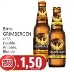 Paghi Poco Birra GRIMBERGEN offerta