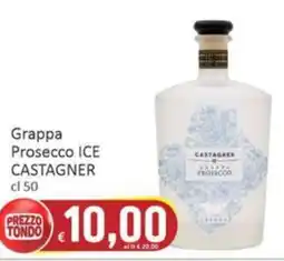 Paghi Poco Grappa Prosecco ICE CASTAGNER offerta