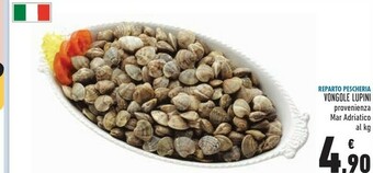 Conad Superstore Vongole lupini offerta