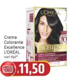 Paghi Poco Crema Colorante Excellence L'ORÉAL offerta