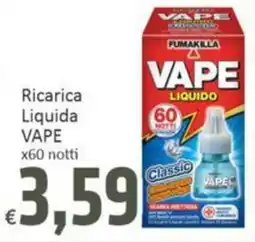 Paghi Poco Ricarica Liquida VAPE offerta