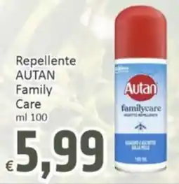 Paghi Poco Repellente AUTAN Family Care offerta