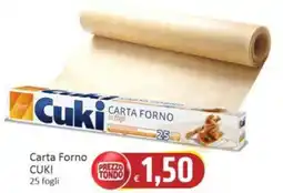 Paghi Poco Carta Forno CUKI offerta