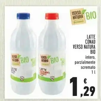 Conad Superstore Conad - latte intero verso natura bio 1000 g(ml) offerta