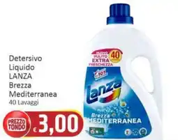 Paghi Poco Detersivo Liquido LANZA Brezza Mediterranea offerta