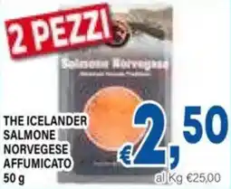DEM The icelander salmone norvegese affumicato offerta