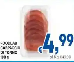 DEM Foodlab carpaccio di tonno offerta