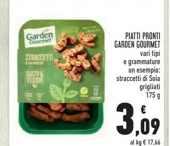 Conad Superstore Gardem gourmet - straccetti di soia grigliati 175 g(ml) offerta