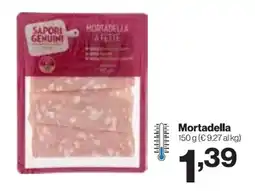 In'S Mercato SAPORI GENUIN Mortadella offerta