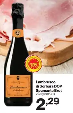 In'S Mercato Lambrusco di Sorbara DOP Spumante Brut offerta