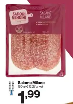 In'S Mercato SAPORI GENUINI Salame Milano offerta