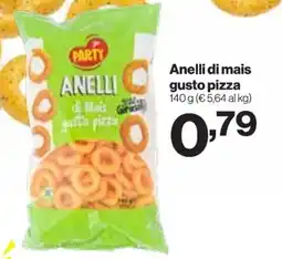In'S Mercato PARTY Anelli di mais gusto pizza offerta