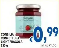 DEM Consilia confettura light fragola offerta