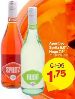 In'S Mercato Aperitivo Spritz 8,0°/ Hugo 7,5° offerta