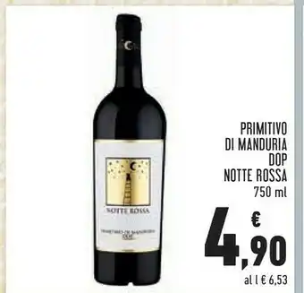 Conad Superstore Primitivo di manduria dop offerta