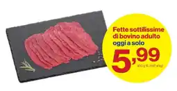 In'S Mercato Fette sottilissime di bovino adulto offerta