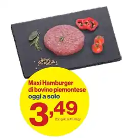 In'S Mercato Maxi Hamburger di bovino piemontese offerta