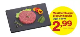 In'S Mercato Maxi Hamburger di bovino adulto offerta