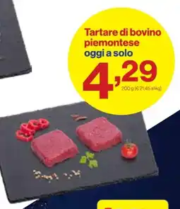 In'S Mercato Tartare di bovino piemontese offerta