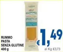 DEM Rummo pasta senza glutine offerta