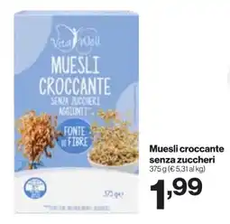 In'S Mercato Muesli croccante senza zuccheri offerta