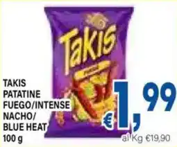 DEM Takis patatine fuego/intense nacho/ blue heat offerta