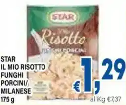 DEM Star il mio risotto funghi porcini/ milanese offerta