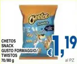 DEM Chetos snack gusto formaggio/ twistos offerta