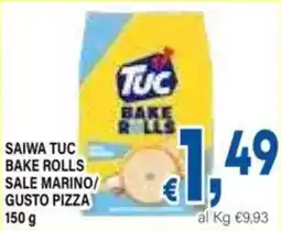 DEM Saiwa tuc bake rolls sale marino/ gusto pizza offerta