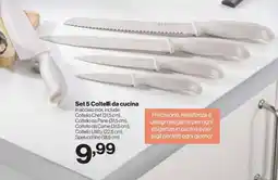 In'S Mercato Set 5 Coltelli da cucina offerta