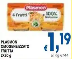 DEM Plasmon omogeneizzato frutta offerta