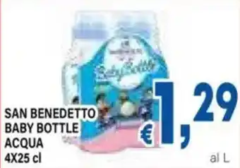 DEM San benedetto baby bottle acqua offerta
