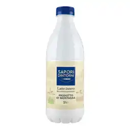 Spazio Conad LATTE INTERO MICROFILTRATO PASTORIZZATO PRODOTTO DI MONTAGNA SAPORI&DINTORNI CONAD offerta