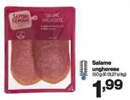 In'S Mercato SAPORI GENUIN Salame ungherese offerta