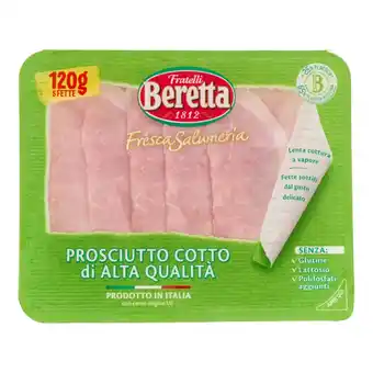 Spazio Conad PROSCIUTTO COTTO DI ALTA QUALITA' FRESCA SALUMERIA FRATELLI BERETTA offerta