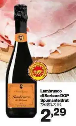 In'S Mercato Lambrusco di Sorbara DOP Spumante Brut offerta