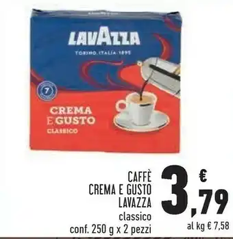 Conad Superstore Lavazza - lavazza crema e gusto classico offerta