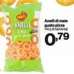 In'S Mercato PARTY Anelli di mais gusto pizza offerta