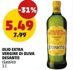 PENNY Olio extra vergine di oliva DESANTIS offerta