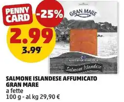 PENNY Salmone islandese affumicato GRAN MARE offerta