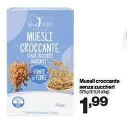 In'S Mercato Muesli croccante senza zuccheri offerta